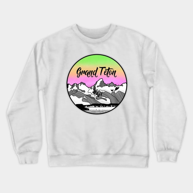 Grand Teton Crewneck Sweatshirt by mailboxdisco